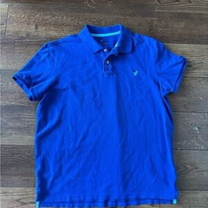 American Eagle Outfitters Men's Polo Shirt Size Large Y2K Preppy